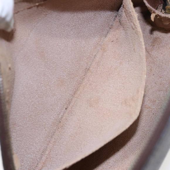 LOUIS VUITTON Monogram Trousse Demi Ronde Cosmetic Pouch M47520 LV Auth 78013 - Picture 11 of 16